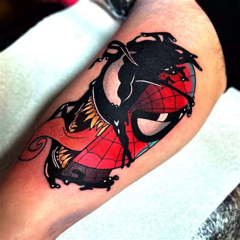 tattoo spiderman